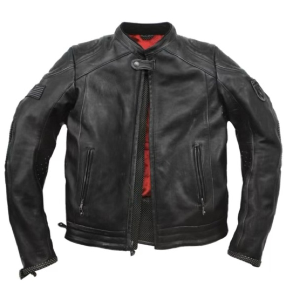 Roland Sands leather riding jacket